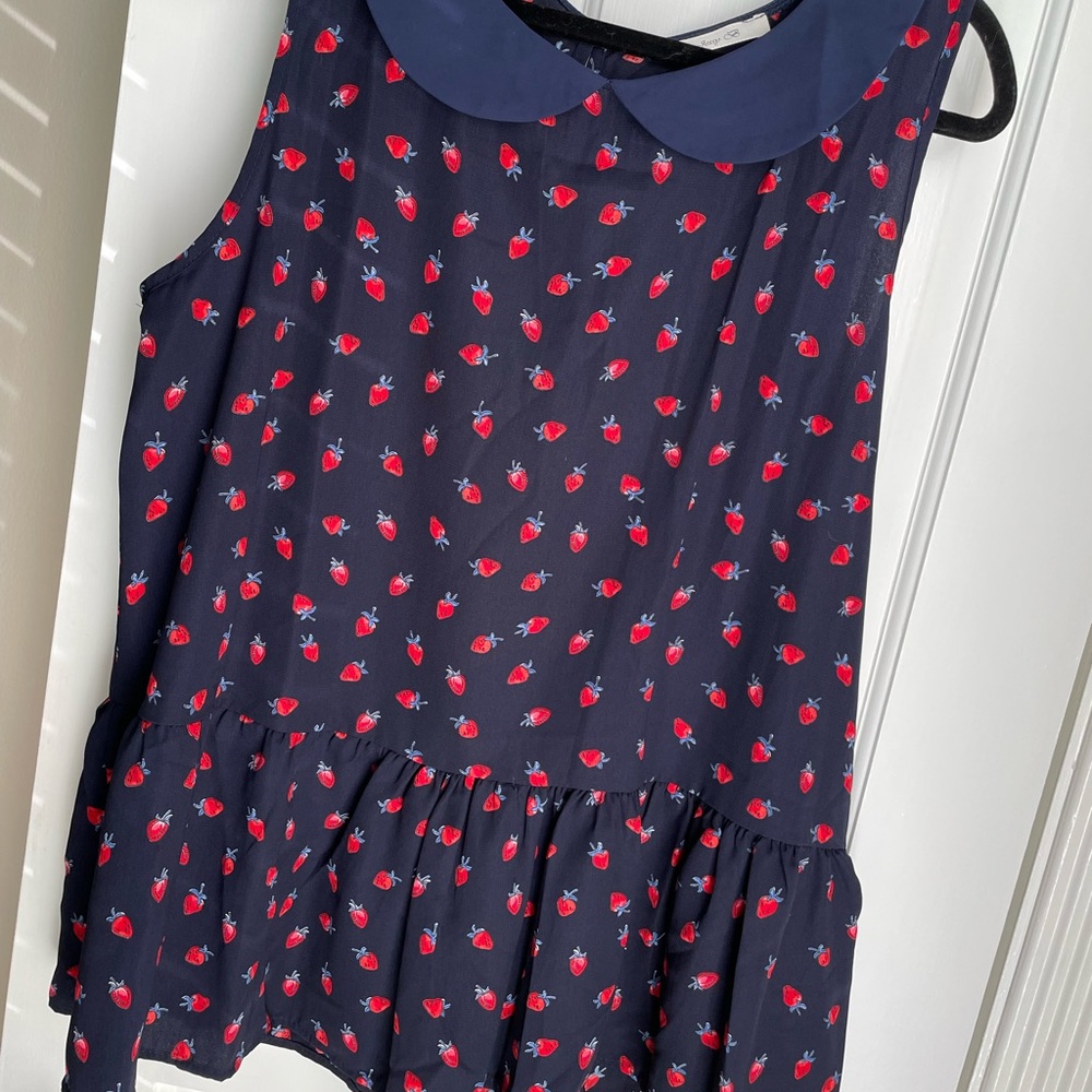 Modcloth strawberry top